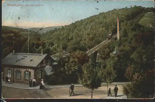 Wiesbaden Nerobergbahn Kat. Wiesbaden