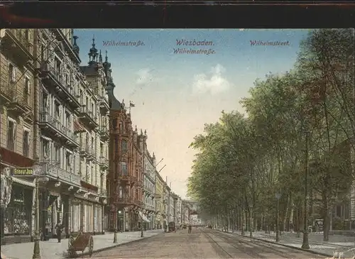 Wiesbaden Wilhelmstrasse Kat. Wiesbaden