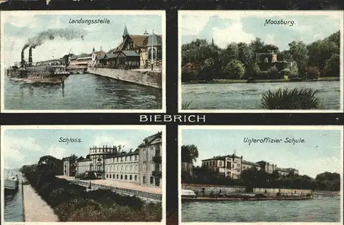 Biebrich Wiesbaden Moosburg u.Unteroffizier Schule / Wiesbaden /Wiesbaden Stadtkreis