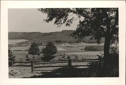 Falkenhagen Lippe Blick vom Roten Feld Kat. Luegde