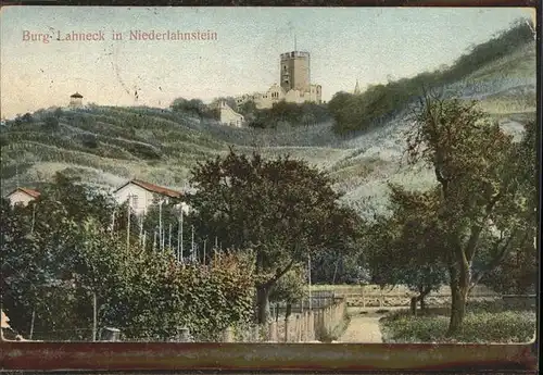 Niederlahnstein Burg Lahneck Kat. Lahnstein