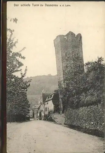 Dausenau Der Schiefe Turm zu Dausenau Kat. Dausenau