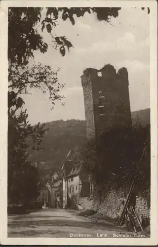 Dausenau Schiefer Turm Kat. Dausenau