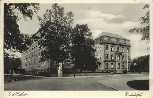 Bad Nauheim Konitzkystift Kat. Bad Nauheim