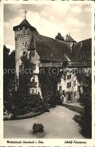 Steinbach Michelstadt Schloss Fuerstenau Kat. Michelstadt