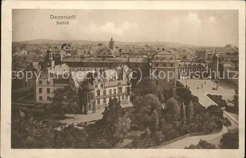 Darmstadt Schloss Feldpost Kat. Darmstadt