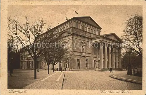 Darmstadt Landestheater Kat. Darmstadt
