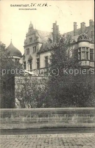 Darmstadt Partie beim Schloss Kat. Darmstadt