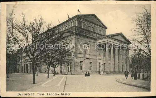 Darmstadt Hessisches Landestheater Kat. Darmstadt