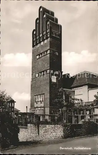 Darmstadt Hochzeitsturm Kat. Darmstadt