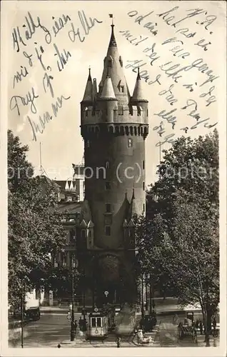 Frankfurt Main Eschenheimer Turm Kat. Frankfurt am Main