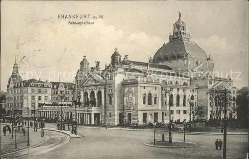 Frankfurt Main Schauspielhaus Kat. Frankfurt am Main