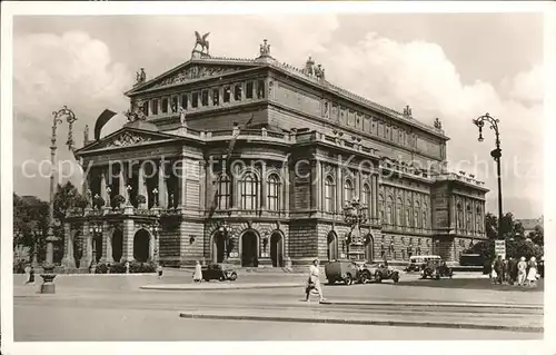 Frankfurt Main Opernhaus Kat. Frankfurt am Main