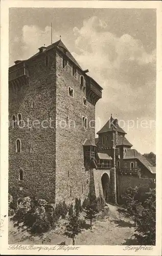 Burg Wupper Schloss Bergfried Kat. Solingen