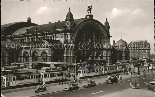 Frankfurt Main Hauptbahnhof Strassenbahn Kat. Frankfurt am Main