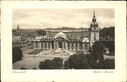 Darmstadt Landesmuseum Bahnpost Kat. Darmstadt