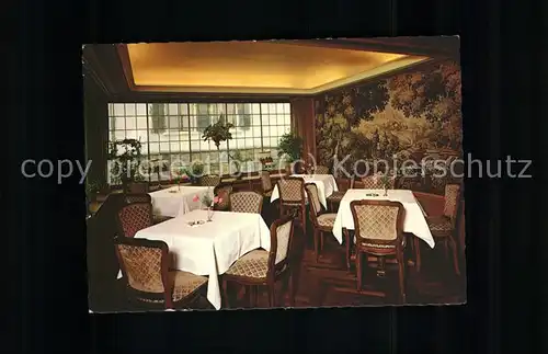 Assmannshausen Historischer Gasthof Krone Restaurant / Ruedesheim am Rhein /