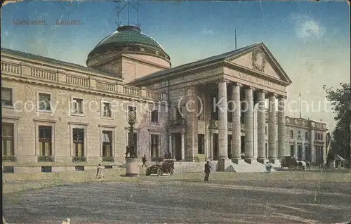 Wiesbaden Kurhaus Feldpost Kat. Wiesbaden