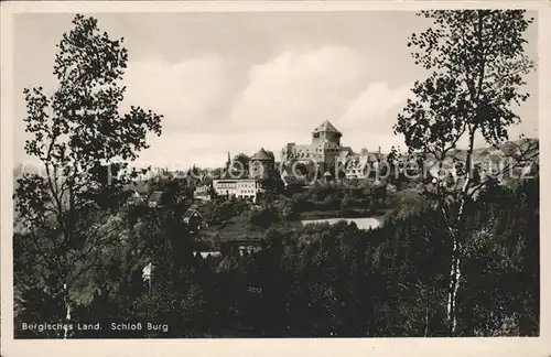 Burg Wupper Schloss Bergisches Land Kat. Solingen