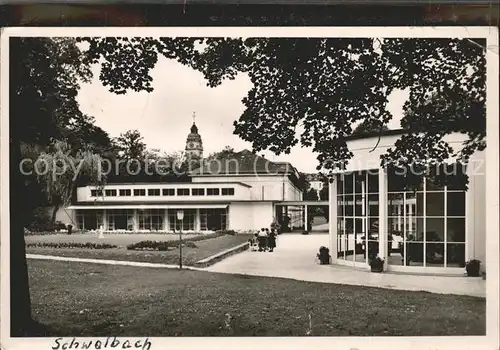 Bad Schwalbach Kurhalle Kirchturm Kat. Bad Schwalbach