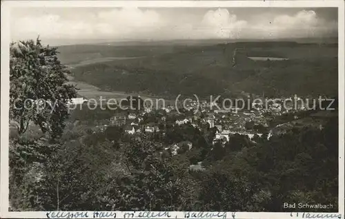 Bad Schwalbach Panorama Kat. Bad Schwalbach