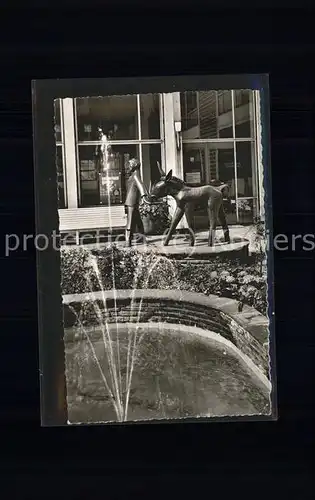 Solingen Dukatenesel Brunnen Klingenstadt Kat. Solingen