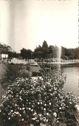 Bad Waldliesborn Partie am Kurmittelhaus Fontaene Kat. Lippstadt