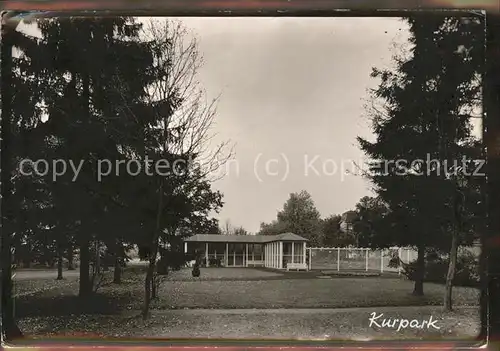 Bad Waldliesborn Kurpark Kat. Lippstadt