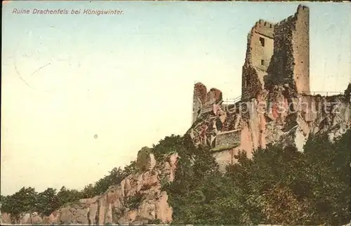 Koenigswinter Ruine Drachenfels Kat. Koenigswinter