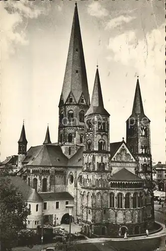 Bonn Rhein Muensterkirche / Bonn /Bonn Stadtkreis