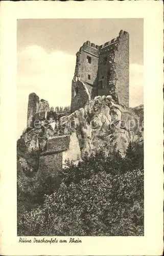 Koenigswinter Ruine Drachenfels Kat. Koenigswinter