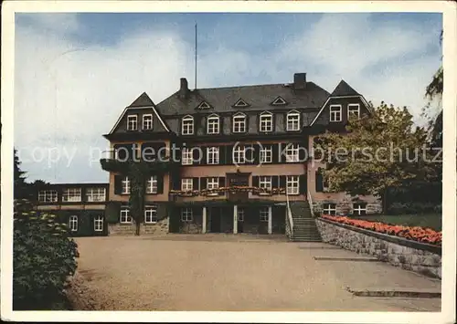 Bergnassau Kindererholungsheim Haus Lahnberg Kat. Nassau