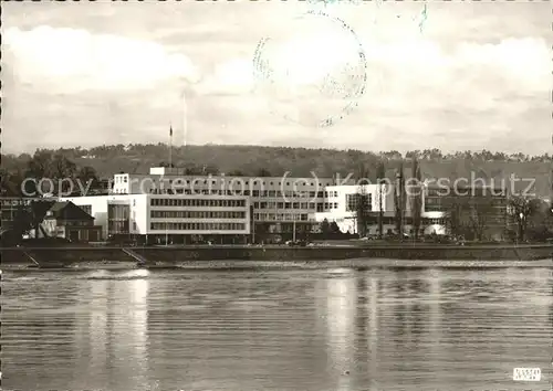 Bonn Rhein Bundeshaus / Bonn /Bonn Stadtkreis