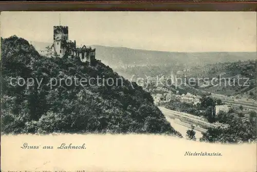Niederlahnstein Burg Lahneck Kat. Lahnstein