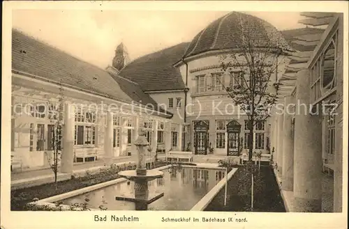 Bad Nauheim Schmuckhof im Badehaus IX Kat. Bad Nauheim