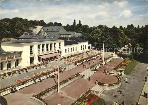 Bad Nauheim Kurhaus Terrasse Kat. Bad Nauheim