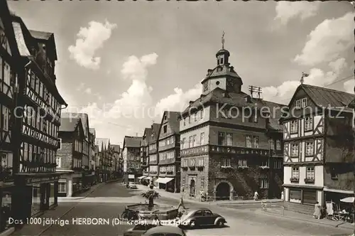 Herborn Hessen Marktplatz Kat. Herborn