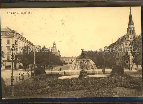 Bonn Rhein Kaiserplatz Springbrunnen / Bonn /Bonn Stadtkreis