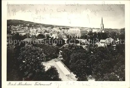 Bad Nauheim Teilansicht Kat. Bad Nauheim