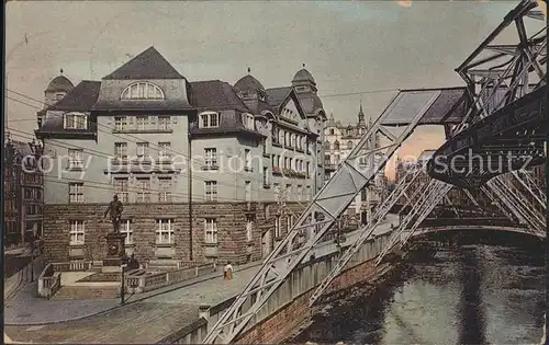 Elberfeld Wuppertal Schwebebahn Sparkasse / Wuppertal /Wuppertal Stadtkreis