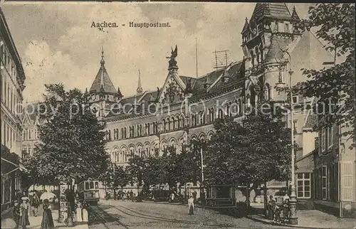 Aachen Hauptbahnhof Strassenbahn Kat. Aachen