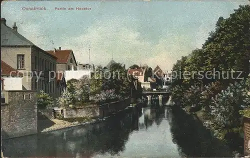 Osnabrueck Partie am Hasetor Kat. Osnabrueck