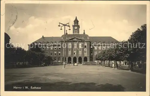 Herne Westfalen Rathaus / Herne /Herne Stadtkreis