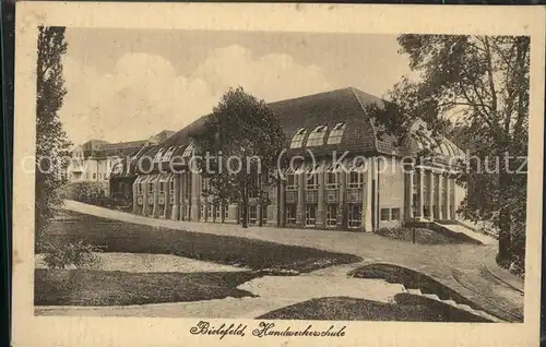 Bielefeld Handwerksschule Kat. Bielefeld