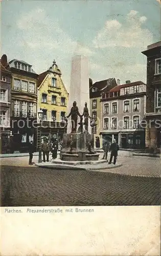 Aachen Alexanderstrasse Bruecke Kat. Aachen