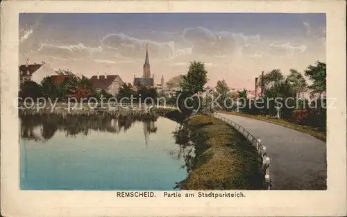 Remscheid Am Stadtparkteich Kat. Remscheid