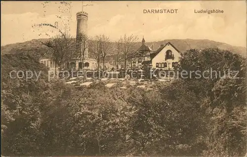 Darmstadt Ludwigshoehe Kat. Darmstadt