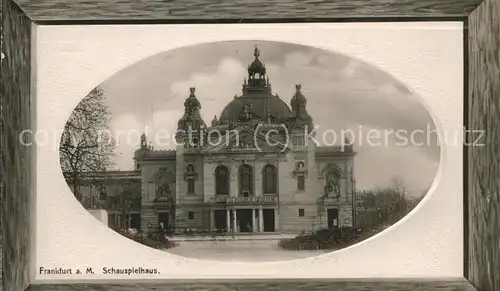 Frankfurt Main Schauspielhaus Kat. Frankfurt am Main