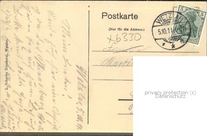 Carte Postale Ancienne - Jugendburg Hohensolms, Allemagne - Vue Locale 1960 - TBE