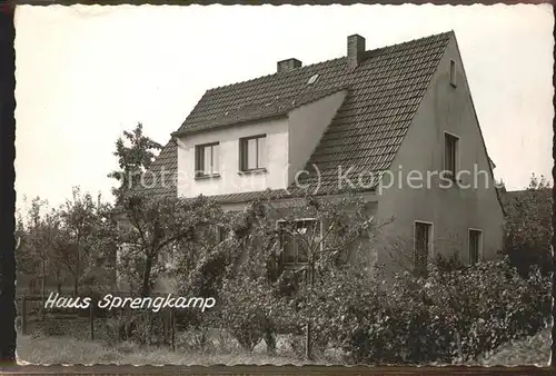 Bad Waldliesborn Haus Sprengkamp Kat. Lippstadt